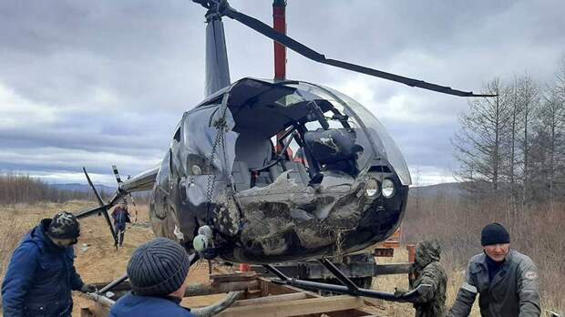 Вертолет Robinson попал в аварию в Забайкальском крае