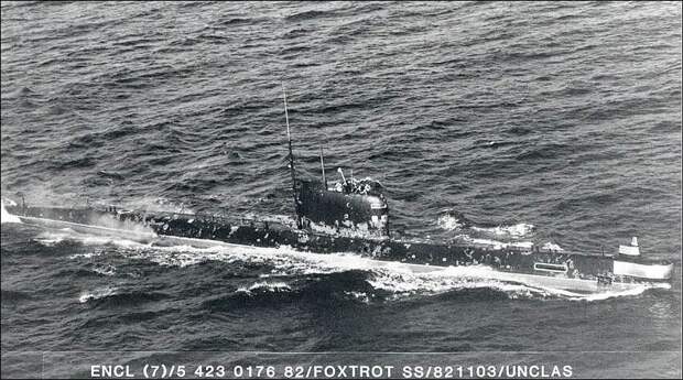 Как американцы охотились у Гибралтара за советской подводной лодкой