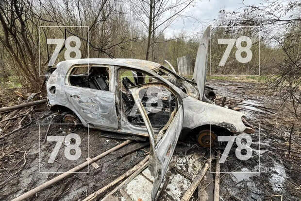 В Петербурге сталкер поджег машину жертвы, предложил помочь и сжег ее полностью