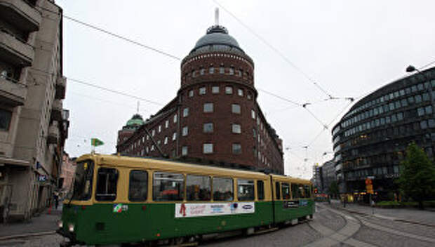 В центре Хельсинки. Архивное фото