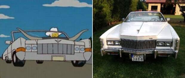 Cadillac мультяшного богача существует на самом деле. /Фото: blogspot.com, allegro.com Cadillac мультяшного богача существует на самом деле. /Фото: blogspot.com, allegro.com