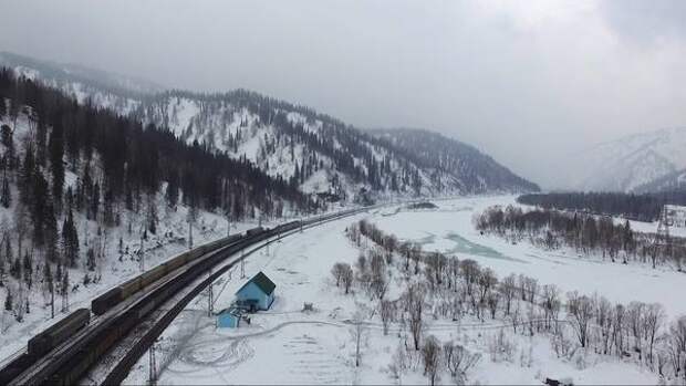 Меры безопасности усилены на горных участках Красноярской железной дороги в связи с неблагоприятными погодными условиями