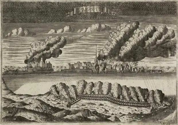 siege of vyborg 1710