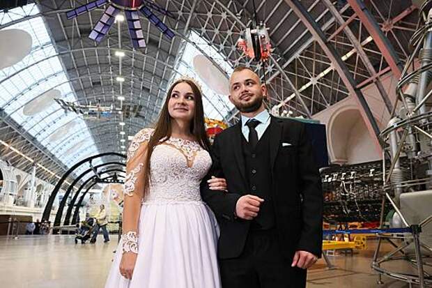 В Москве прошла необычная свадьба сотрудников космодрома Восточный