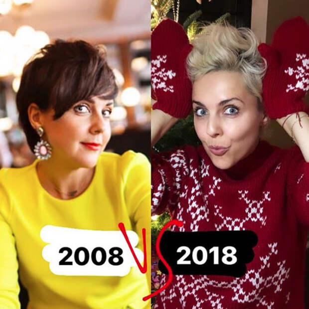 Ольга Шелест в #10YearChallenge