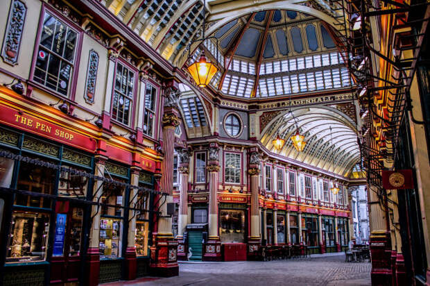 Leadenhall Market. / Фото: www.jigsawexplorer.com