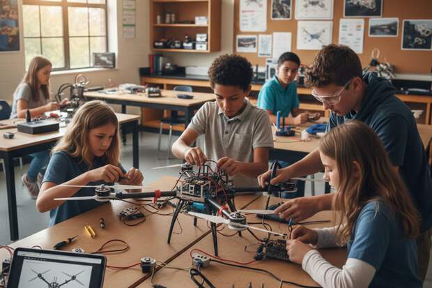 Участники СВО могут стать наставниками для школьников на уроках по управлению беспилотниками