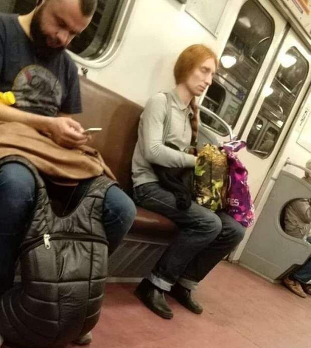 Модники и чудаки из метро