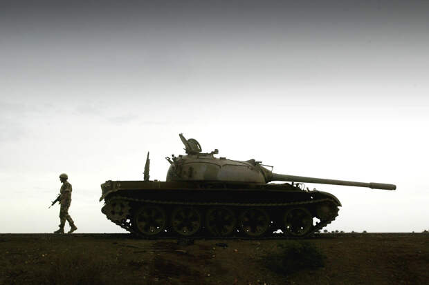 Латвия задействовала Т-55 на учениях «Яростный волк»