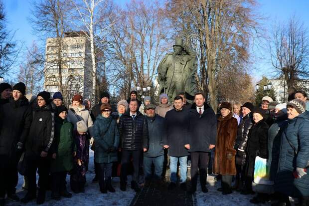 В Тульской области состоялось открытие Пушкинского сквера