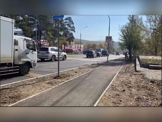 В Чите торжественно сдали в эксплуатацию двухкилометровый участок дороги