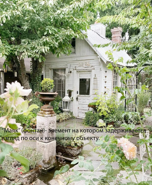 Развитие композиции по оси к арт объекту.