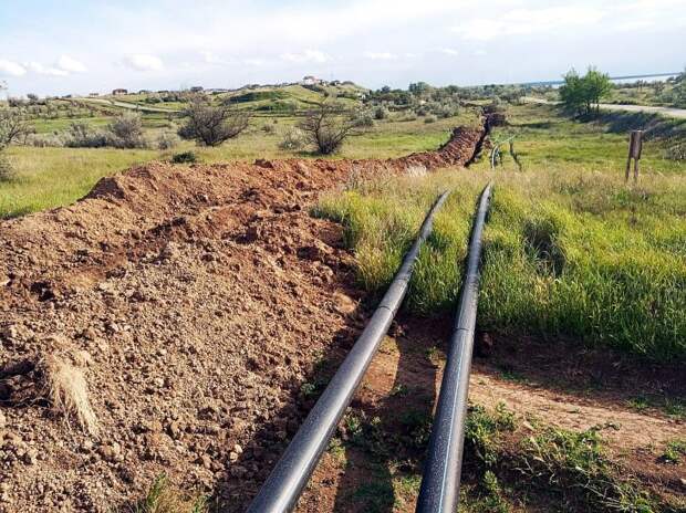 В Крыму перекопали уникальные древние захоронения ради прокладки водовода