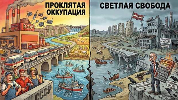 Латвия требует 800 миллиардов за прошлое, а что она сделала для будущего?