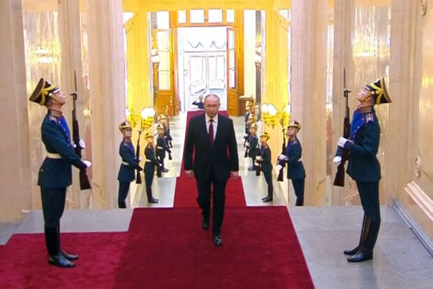 Путин завершил инаугурационную речь словами "Вместе победим"