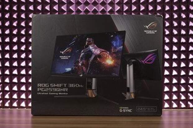 Обзор монитора ASUS ROG Swift 360Hz PG259QNR
