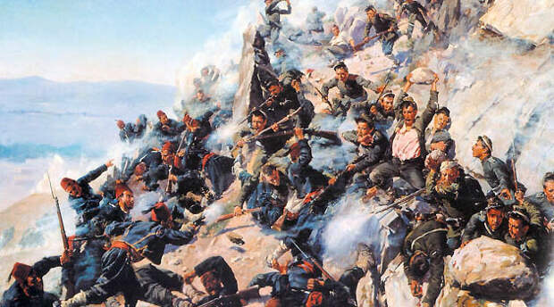 Оборона Шипкинского перевала: когда кончались патроны, дрались камнями.
