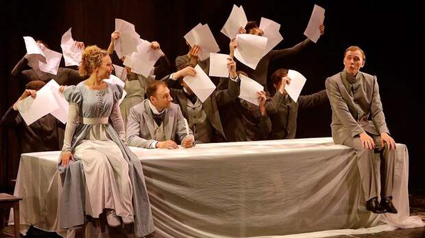 Академия Никиты Михалкова представила спектакль «Метель» к 225-летию Пушкина