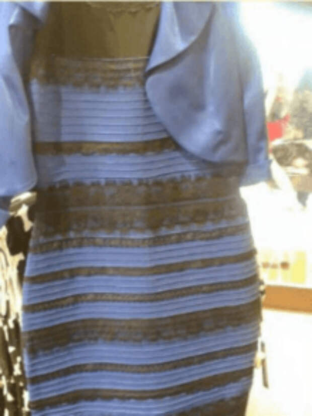 The Dress Black Blue White Gold