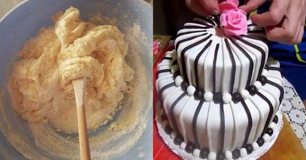 Как украсить торт своими руками