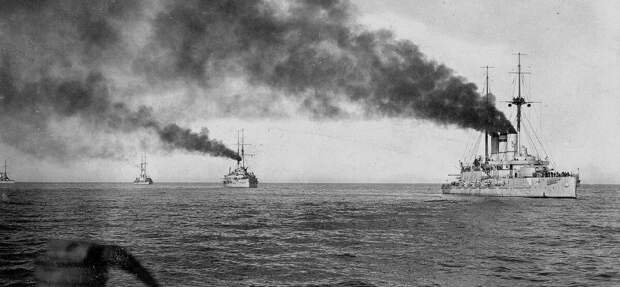 Бой "Гебена" с русским флотом. 10 мая 1915 года.