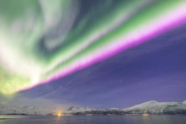 Магия северного сияния: лучше один раз увидеть, чем сто раз услышать! красиво, красивый вид, мир, норвегия, природа, северное сияние, фото, фотограф