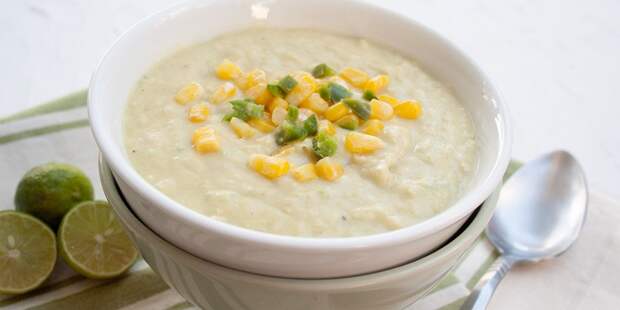 Суп-пуре с кукурузой