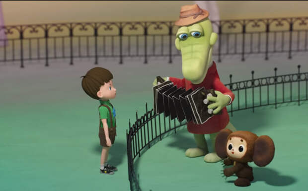 Японцы выпустили 3D-мультик про Чебурашку