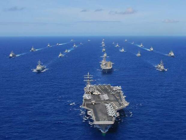 Морская Армада США у берегов Сирии