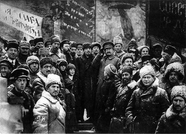 Ленин и Троцкий 1918