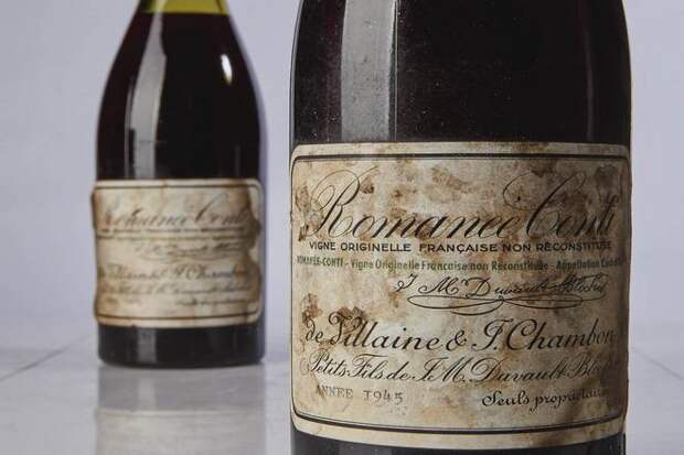 Вино Romanee-Conti 1945 года (558 000 долларов)