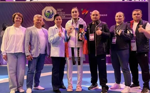 Рязанка Милана Абдулгалимова завоевала бронзовую медаль на Первенстве мира по тхэквондо