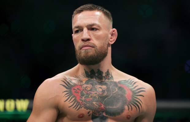 Conor McGregor in the octagon