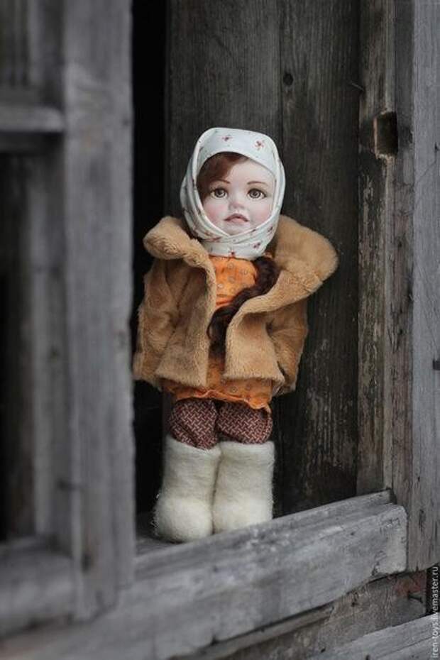 Куклы из русской деревни от Ирины Щербаковой. Вот это мастерство!