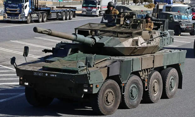 «Рабочая лошадка островов»: японская машина Type 16 получила защиту от дронов