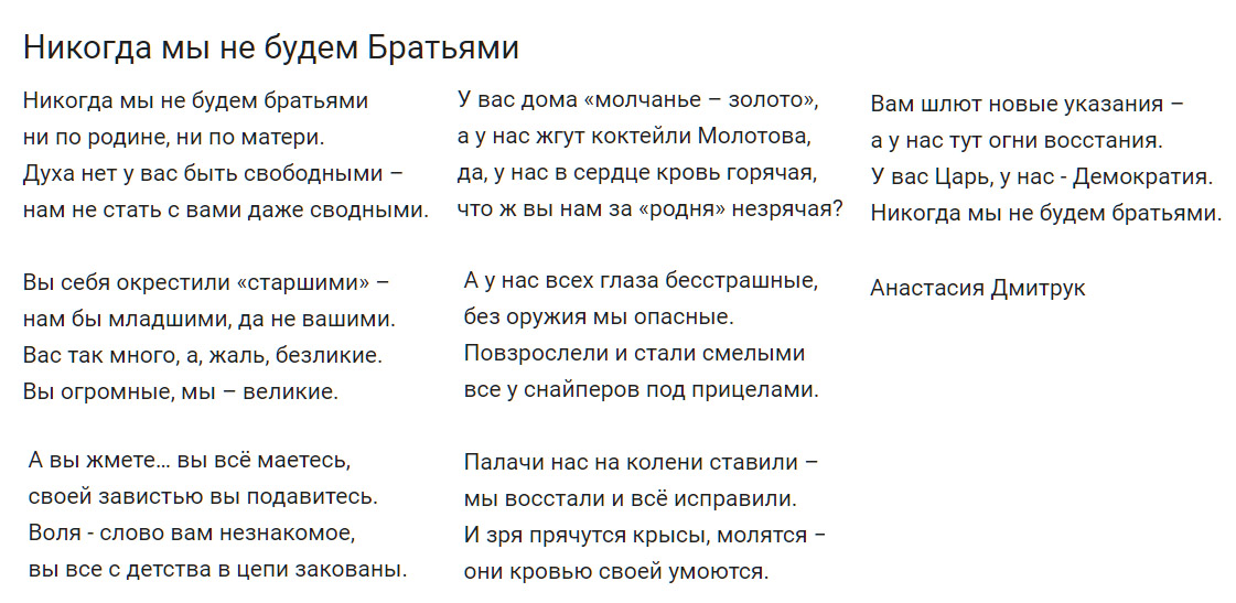 Нужна ли Украина России, или немного об украинском национализме