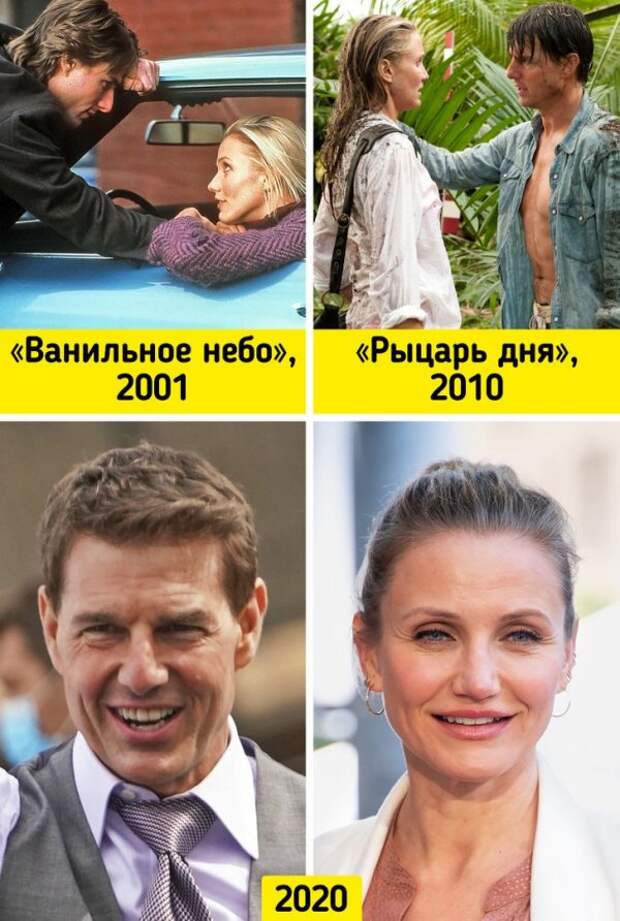 Как изменились кинопары, которые появлялись вместе в разных картинах