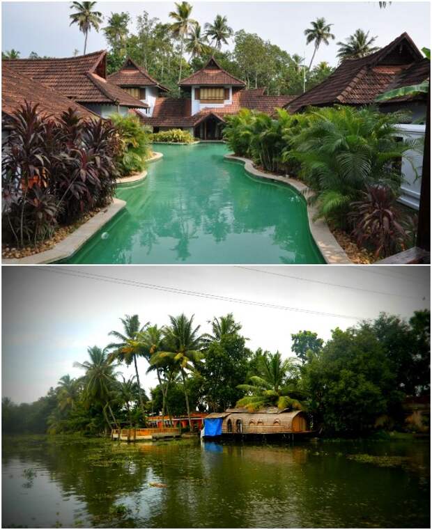 Заводи Кералы – идеальное место для детокса и полной «перезагрузки» (Индия).