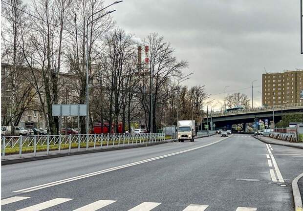 В Приморском районе Петербурга отремонтировали еще две магистрали