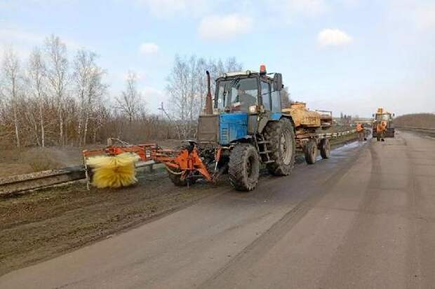 В Тамбовской области за весну обновят более 800 км региональных трасс