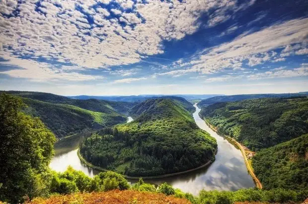 Чарующее место силы: Саарская Петля