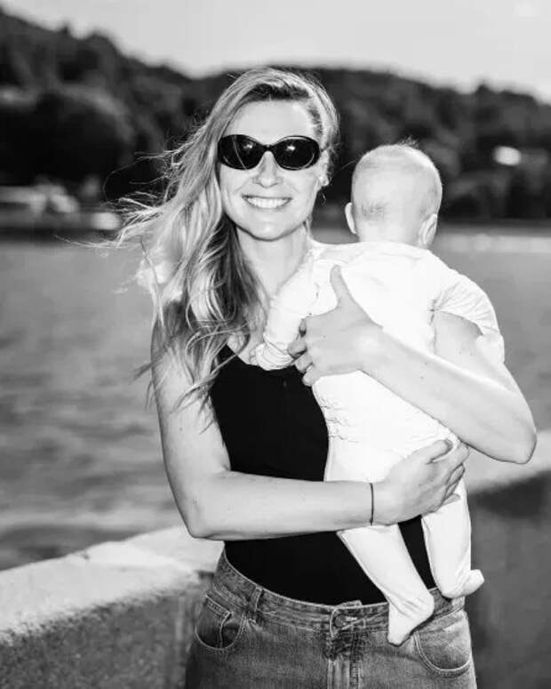 Дарья Веледеева с дочерью Ники
