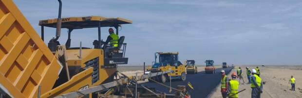 Капитальный ремонт дороги "Курык-Жетыбай" завершат в этом году