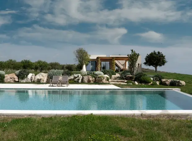 Вилла для загородного отдыха семьи в Италии