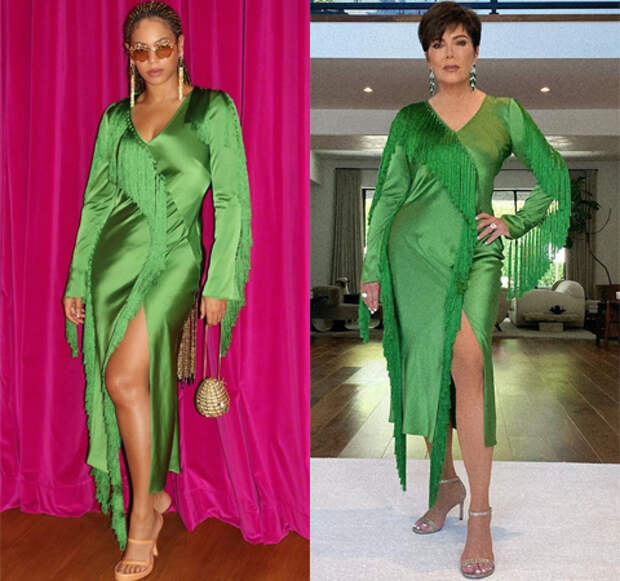 Битва платьев: Бейонсе против Крис Дженнер