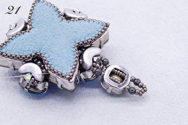 Создаем роскошное колье с кристаллами Swarovski