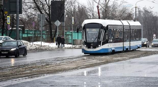 Движение трамваев четырех маршрутов на севере Москвы восстановлено
