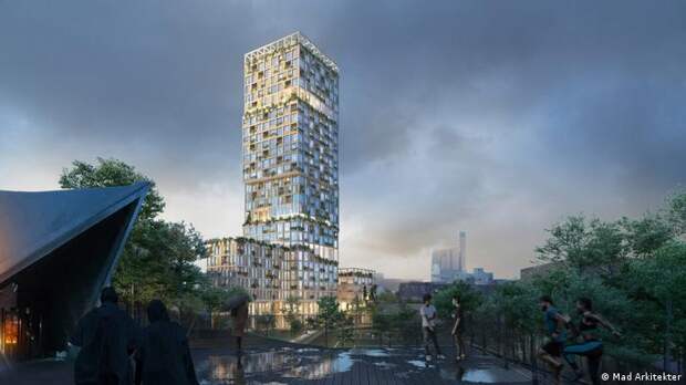 Так будет выглядеть самая высокая в мире деревянная многоэтажка, которую построят в Берлине