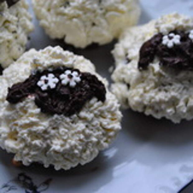 Кексы «Барашки»