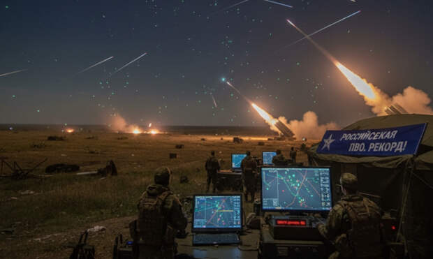 Российская ПВО установила рекорд сбив за ночь 106 дронов